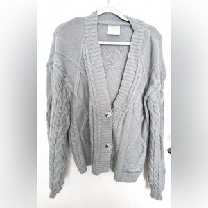 Taylor Swift Tortured Poets Department Album Cardigan Sweater XL Swiftie Merch